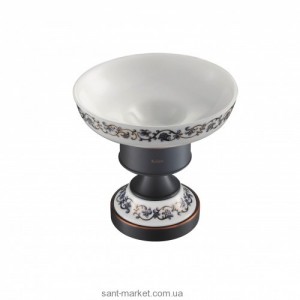 Мильниця для ванною Kraus Apollo кераміка / латунь темний шоколад KEA-16507-ORB