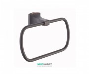 Настенный держатель-кольцо для полотенец Kraus Fortis латунь темный шоколад KEA-13329-ORB