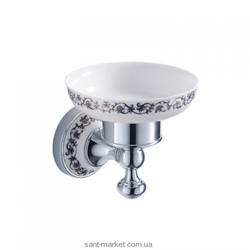 Мыльница для ванной Kraus Apollo с настенным держателем хром KEA-16503CH