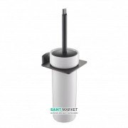 Ершик для унитаза Kraus Fortis с настенным держателем темный шоколад KEA-13331-ORB