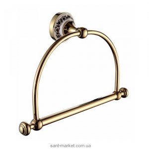 Настенный держатель для полотенец Kraus Apollo золото KEA-16525G