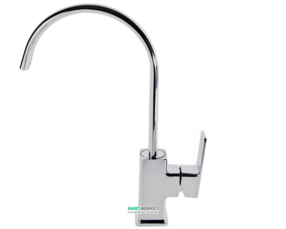 Смеситель для кухни с выдвижной лейкой Kraus однорычажный UKR-20024
