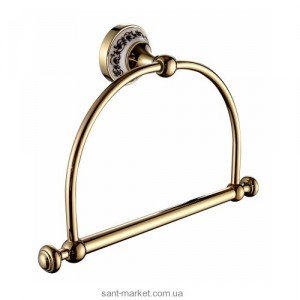 Настенный держатель для полотенец Kraus Apollo золото KEA-16525G