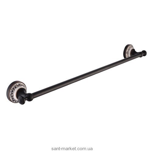 Настенный держатель для полотенец Kraus Apollo тёмный шоколад KEA-16537-ORB