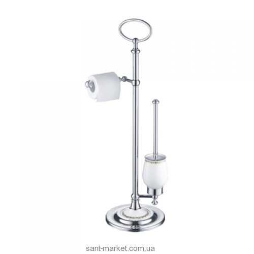 Kraus APOLLO Ершик для туалета напольный KEA-16558CH