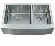 Мойка для кухни прямоугольная Kraus Precision под столешницу нержавеющая сталь  хром KHF203-33