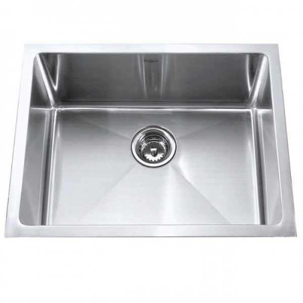 Мойка для кухни прямоугольная Kraus Precision под столешницу нержавеющая сталь хром KHU101-23