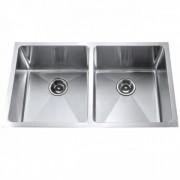 Мойка для кухни прямоугольная Kraus Precision под столешницу нержавеющая сталь хром KHU102-33