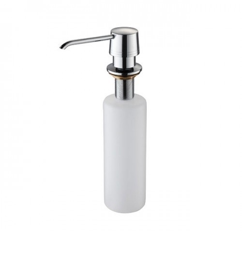 Диспенсер для жидкого мыла Kraus латунь/пластик хром KSD-30CH