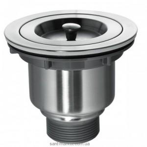 Зливний клапан кухонної мийки Kraus з кошиком нержавіюча сталь BST-1