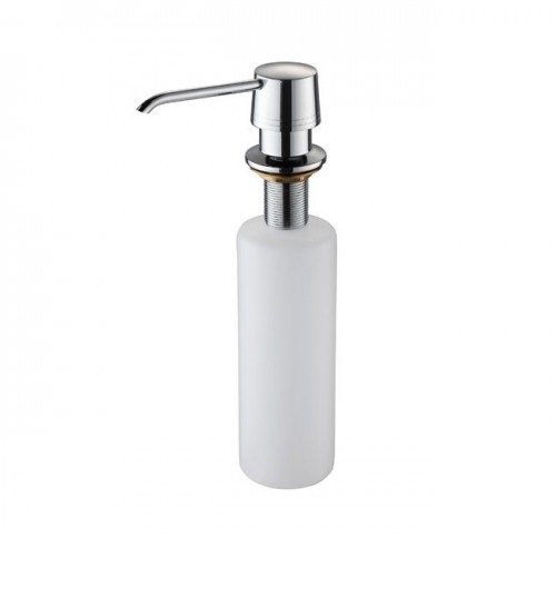 Диспенсер для рідкого мила Kraus латунь / пластик хром KSD-30CH