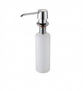 Диспенсер для рідкого мила Kraus латунь / пластик хром KSD-30CH