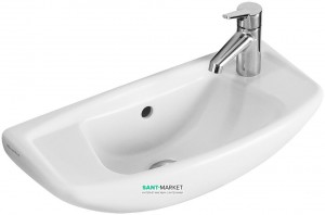 Раковина для ванної підвісна Villeroy & Boch колекція Omnia classic біла 732850R1