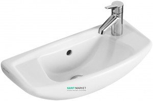 Раковина для ванної підвісна Villeroy & Boch колекція Omnia classic біла 732850R1