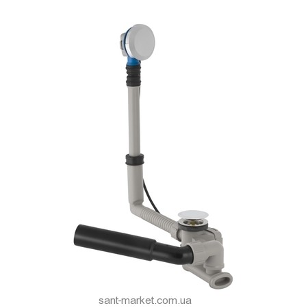 Злив-перелив для ванни Geberit з поворотною ручкою і кришкою 150.520.21.1