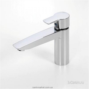 Смеситель для раковины однорычажный с донным клапаном Oras колекция Cubista хром 2805 F