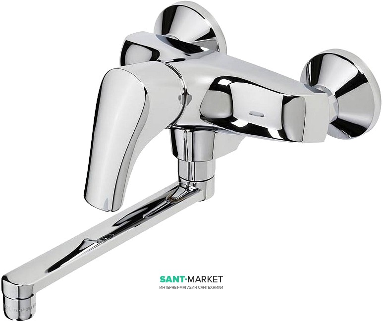 Смеситель для кухни Oras Saga однорычажный настенный 1937Y