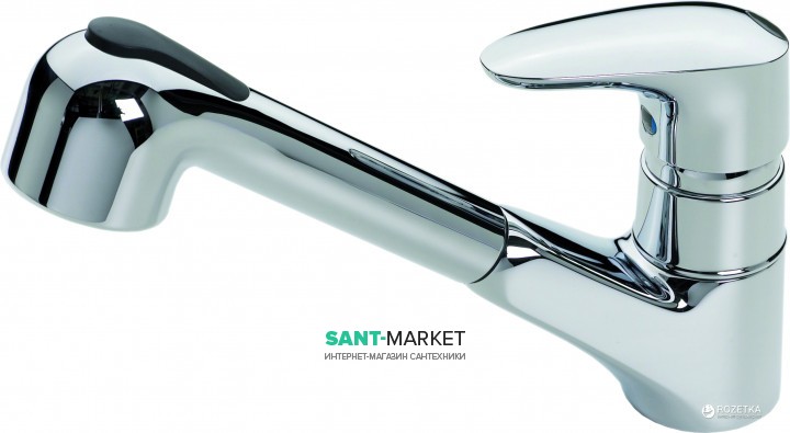 Змішувач для кухні з висувною лійкою Oras Vega змішувач 1832F