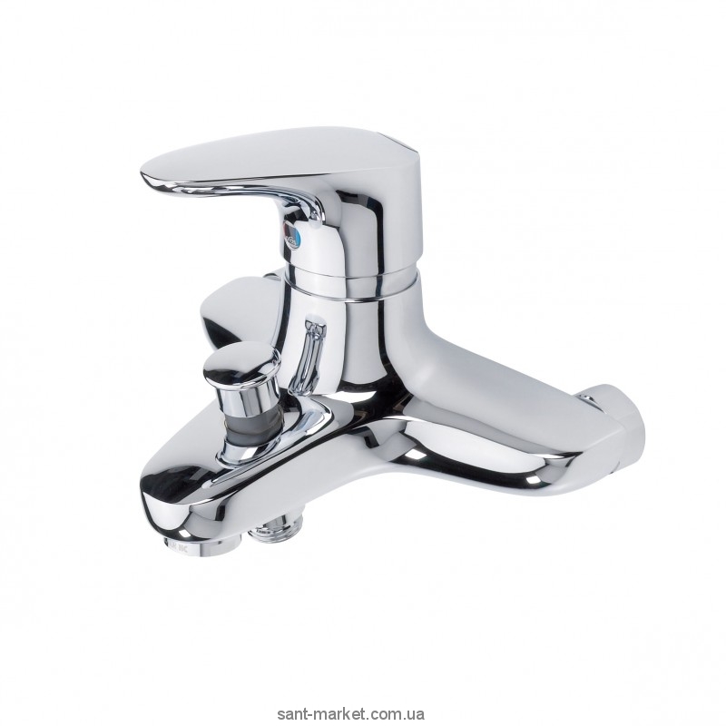 Смеситель однорычажный для ванны с коротким изливом Oras коллекция Vega хром 1840U