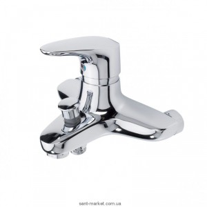 Смеситель однорычажный для ванны с коротким изливом Oras коллекция Vega хром 1840U
