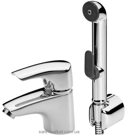 Oras Saga Смеситель для умывальника с ручным душем Bidetta 1912F