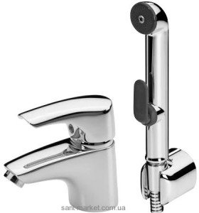 Oras Saga Змішувач для умивальника з ручним душем Bidetta 1912F