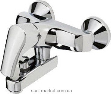 Змішувач одинважільний для ванни з коротким виливом Oras колекція Saga хром 1972Y