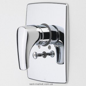 Смеситель скрытый (встраиваемый) Oras коллекция Saga хром 1988