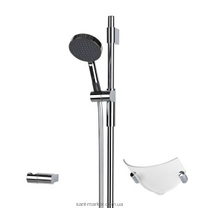 Душевой гарнитур со штангой Oras коллекция Hydra хром 390