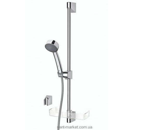 Душовий гарнітур зі штангою Oras колекція Apollo з мильницею хром 520H