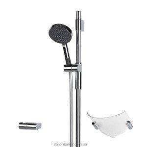 Душевой гарнитур со штангой Oras коллекция Hydra хром 390