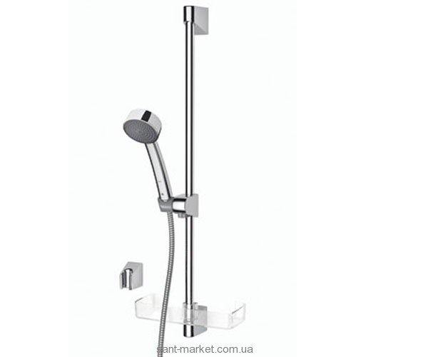 Душовий гарнітур зі штангою Oras колекція Apollo з мильницею хром 520H