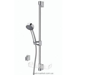 Душевой гарнитур со штангой Oras коллекция Apollo с мыльницей хром 520H