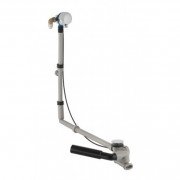 Сифон для ванни подовжений Geberit підведення води через злив-перелив хром 150.711.21.1