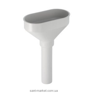 Geberit Воронка овальна лабораторна з фільтром 152.378.11.1