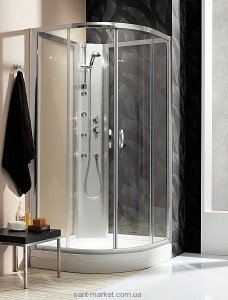 Гідромасажна кабіна Radaway EOS Quattra Front part 92.5х92.5х205 низький піддон 33003-01-01N