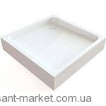 SANPLAST Панель для поддона 90х90 Г-образная /OBL-M/Free 90x90x4 biew