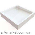 SANPLAST Панель для піддону 90х90 Г-подібна / OBL-M / Free 90x90x4 biew