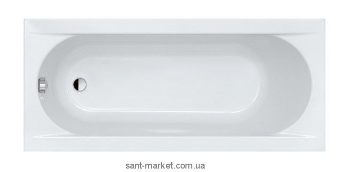 Ванна акриловая прямоугольная Sanplast коллекция Prestige 170х75х44 WP/PR + STP biew