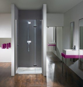 Душевая дверь в нишу SANPLAST Avantgarde III стеклянная распашная 90х190 DJ2L-AIII/EX-90-S cm/sb W0 