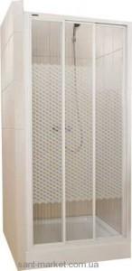 Душові двері в нішу SANPLAST Classic скляна розсувна на роликах 120х185 DTr-c-120