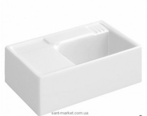 Раковина для ванной накладная Villeroy&Boch коллекция O.Novo белая 63430001