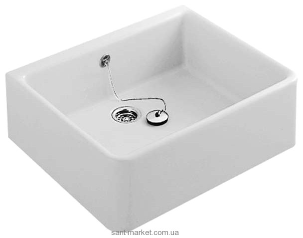 Раковина для ванной накладная Villeroy&Boch коллекция O.Novo белая 63211001