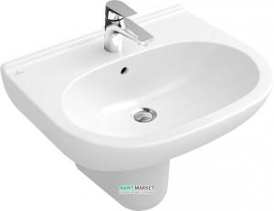 Раковина для ванной подвесная Villeroy&Boch коллекция O.Novo белая 51606201