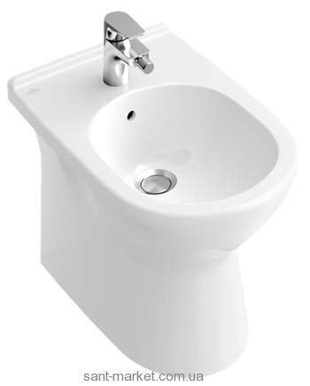 Біде підлогове Villeroy & Boch колекція O.Novo 56х36х40 з переливом 546100R1