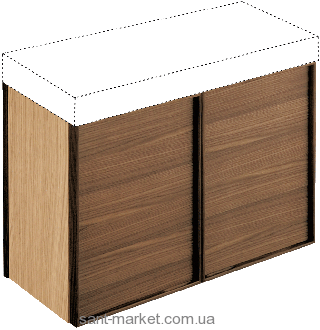 Villeroy&Boch Pure Stone Тумба-модуль 800 x 540 x 345 95790000