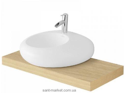 Villeroy & Boch Pure Stone Стільниця під раковину зліва 1000 x 80 x 450 95681L00