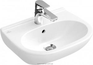 Раковина для ванної підвісна Villeroy & Boch колекція O.Novo біла 51666201