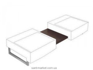 Villeroy&Boch Pure Basic Полка под двойную раковину 350/480 x 427 852105C9