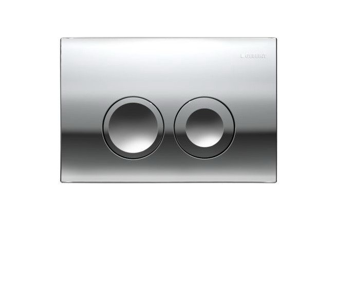 Смывная клавиша Geberit Delta 21 глянцевый хром 115.125.21.1